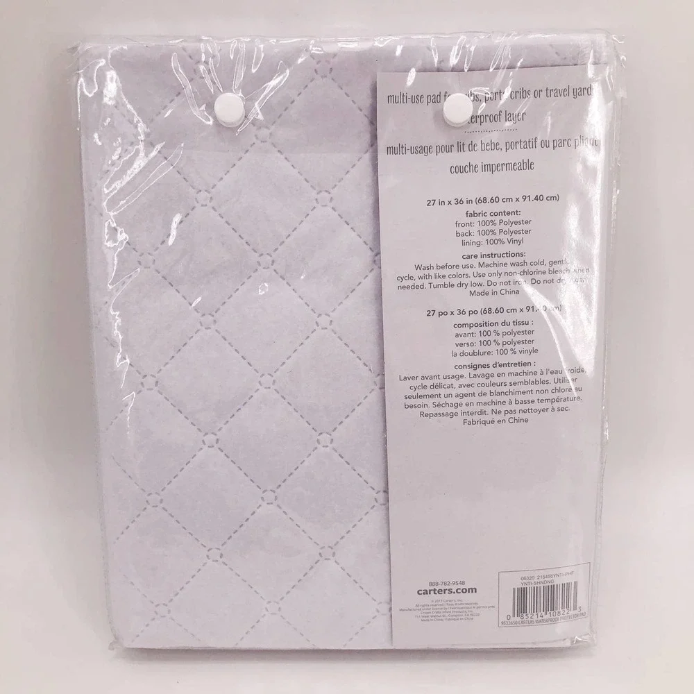 Carters Waterproof Protector Pad Flat Play Pen New
